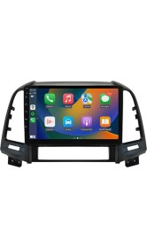 Resim Carvocal Hyundai Santa Fe (2006-2012) Android 14 Multimedya Carplay 9 Inch 4 GB Ram / 64 GB Hafıza CRV-4291XD 