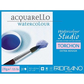 Resim Fabriano Torchon Sulu Boya Defteri Extra Rough 270 G 30x45 CM 