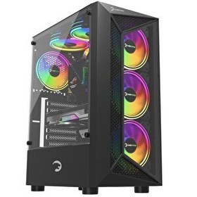 Resim Gamepower Eclipse 4*120MM A-RGB Fan 500W 80+ Bronze ATX Gaming Kasa 