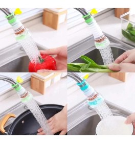 Resim Çılgın Tahtakale Oynar Başlıklı Pervaneli Taşlı Musluk Başlığı 