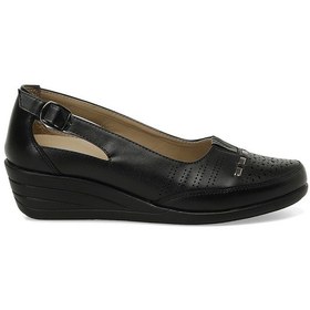 Resim Polaris 166742.z5fx Siyah Kadın Dolgu Topuk Ayakkabı 000000000101971208 Siyah 