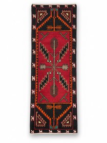 Resim Anatolian Rug 2x5 ft - Handmade Turkish Runner | Vintage Wool Carpet 