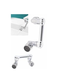 Resim Döndürülebilir Musluk Mutfak Banyo Musluk Ucu Başlığı 4 Filtreli Standart 