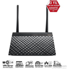 Resim Asus DSL-N16 4 Port 300 Mbps VDSL2 Modem 