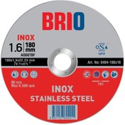 Resim Brio Kesme Tası 180x16 Inox 20'li 