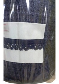 Resim Çamaşır Lastiği Dantelli 1 Cm 75 Metre 1 Top Lacivert 