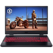 Resim ACER Nitro5 Intel Core i5-12450H 8GB 256GB SSD RTX3050 Linux 15.6" 144Hz Siyah Gaming Laptop NH.QFJEY.00A 