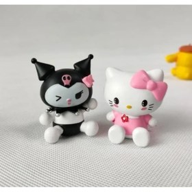 Resim Hype Store My Melody Pochacco Pompompurin Hello 6 Parça Figür Seti 