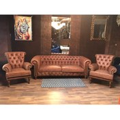 Resim 3A Mobilya Respect Chesterfield Takımı 3 1 1 