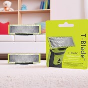 Resim QP220/80 için 2 adet OneBlade Yedek Bıçak - Parfümsüz, Sakal & Bıyık Bakımı için İdeal 
