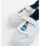 Resim Mnpc Erkek Çocuk Beyaz Deri Ortopedik Destekli Çocuk Ayakkab-Beyaz (531052209) 