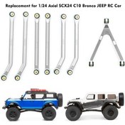Resim Pazly Yüksek Seti Scx24 Şasi Rc Performanslı İçin Geeroyoo Bağlantı Araçları Alüminyum Xo 