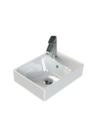Resim Turkuaz Seramik Cerastyle Sharp Mini 40 x 30 CM Lavabo 