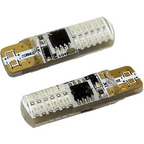 Resim Space Led Ampul T10-12smd Çakarlı Mavi 2'li Set 12v / Laam630-1 Renkli 