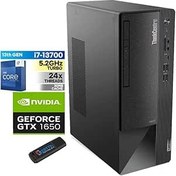 Resim Lenovo Thinkcentre Neo 50T Gen4 Intel I7 13700 64GB 4tb SSD 4GB/GTX1650 Freedos Masaüstü Blgisayar 312JB005ATR20+ZETTAUSBBELLEK 