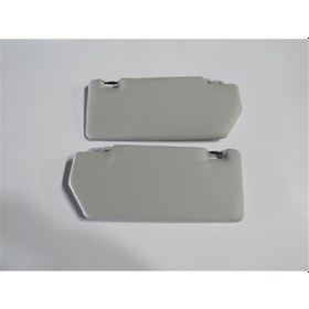 Resim Fıat Palıo 02/05 Güneşlık Açık Grı Sağ/sol Set 2 Parça 