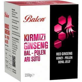 Resim Balen Bal & Polen & Ginseng & Arı Sütü Karışımı 230 G 