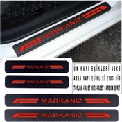 Resim MLH STORE 4Lü Carbon Kapı Eşiği (4 adet) 