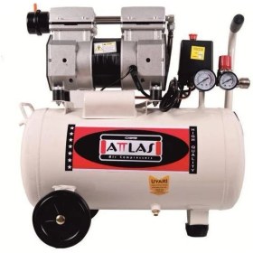 Resim Aesco Attlas Sc 1050 Sessiz Yağsız Hava Kompresörü 50 Litre 