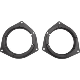 Resim Parallax 6.5 Inç Ön Arka Kapı Hoparlör Mat Adaptör Teli Montaj Tapaları Plakalar Braket Aralayıcılar Toyota Rav4 09-21 (Yurt Dışından) 