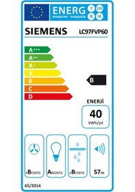 Resim Siemens iQ700 LC97FVP60 Duvar Tipi Davlumbaz 