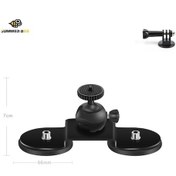 Resim Gopro Insta360 Onex3 Telefon İçin 66mm Çift Süngerli Manyetik Araç Dışı Sabitleyici, Dayanıklı Kompakt Fotoğraf Çekim Aracı Siyah Siyah 