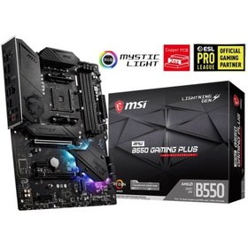 Resim MSI Mpg B550 Gaming Plus AM4 Ryzen DDR4 