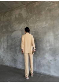 Resim Bürümcük Kumaş Yakım Bej 