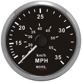 Resim Sürat Göstergesi 35 Mph Siyah 