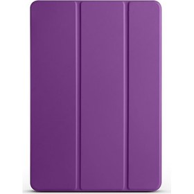 Resim Toyigoo Pad 6 Smart Cover Standlı 1-1 Kılıf - Mor Mor 