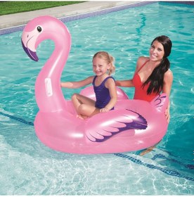 Resim Flamingo Binici Şişme Flamingo Binici Bot Deniz Flamingo Binici (487363451) Pembe 
