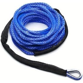 Resim Dashanshop 15m Ağır Hizmet Çekme Halatı 7700lb Kopma Dayanımı Mavi 6mmx590.55inch 