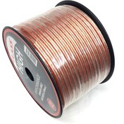 Resim Class 2x2.50 MM Hoparlör Seslendirme Kablosu 5metre Şeffaf 