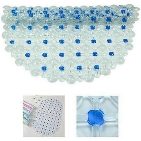 Resim Banyo Duş İçi Paspas Yolluk Kayma Düşme Önleyici Kaydırmaz Paspas Çok Renkli 