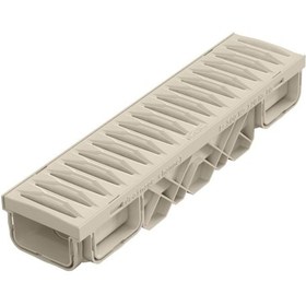 Resim 120X90X1000Mm Drenaj Kanalı / Plastik Izgara + Oluk + Tapa 