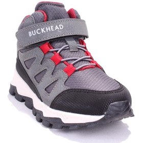 Resim Buckhead 4351 Gri Kırmızı Ortopedik Günlük Erkek Çocuk Bot Gri 