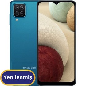 Resim Samsung A12 Yenilenmiş TR Garanti | 64 GB 4 GB Mavi 