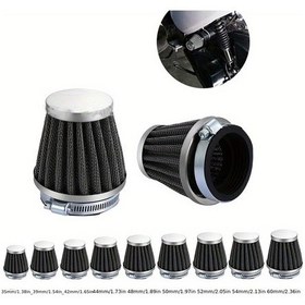 Resim Cloudstore 44mm Evrensel Motorcycle Hava Filtresi Temizleyici - 35-60mm Arası Yükseltme 