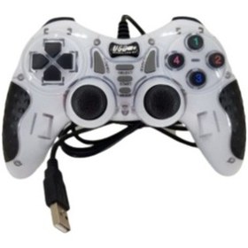 Resim Oyun Kolu Usb 2.0 Double Shock Pl-2585 4764 
