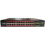 Resim POE-G2402SFP-300W 24 Port Gigabit 2xSfp Yönetilemez Poe Switch Uranium