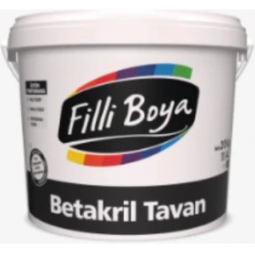 Resim Filli Boya Yeni 3.5kg Betakril Tavan Boyası Beyaz Renk Kolay Uygulama Özelliği ile 