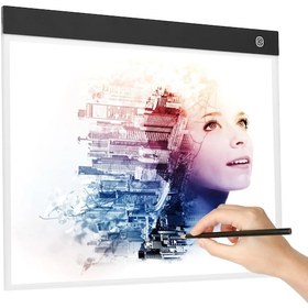 Resim Monozone A3 Led Işıklı Çerçeve Çizim Tableti Dijital Grafik Sanat 