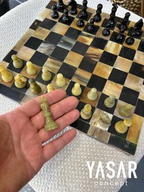 Resim Royalmate Kemik Satranç Takımı 