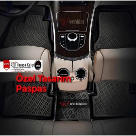 Resim Wehhler Ford Puma 2023 4.5d Yarasa Kalıp Havuzlu Paspas + 5d Su Kanallı Bagaj Havuzu (Alt Konum Bagaj) 