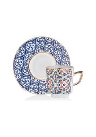 Resim Decorium M00705 Kahve Fincan Takımı 12 Parça Mahza Çok Renkli 