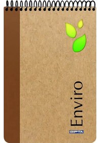 Resim Gıpta Enviro Spiralli Bloknot A4 Kareli 100 Yaprak 2346 