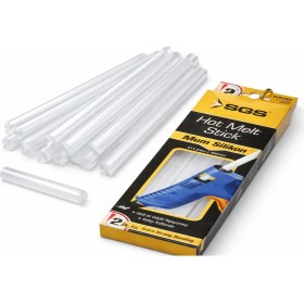 Resim Sgs Mum Silikon 11.2 mm x 300 mm - Sıcak Silikon Çubuk - Hot Melt Stick Güçlü Yapıştırıcı 