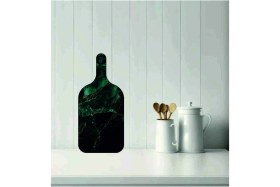Resim Feyza Design Şık Mermer Desenli Çok Amaçlı Kesme Tahtası 49X22CM 