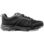 Resim Mp 231-1035 Siyah Erkek 45-46-47 Büyük Numara Günlük Spor Siyah 