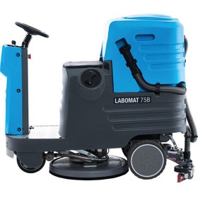 Resim Labomat 75B Binicili Akülü Zemin Temizleme Makinesi 
